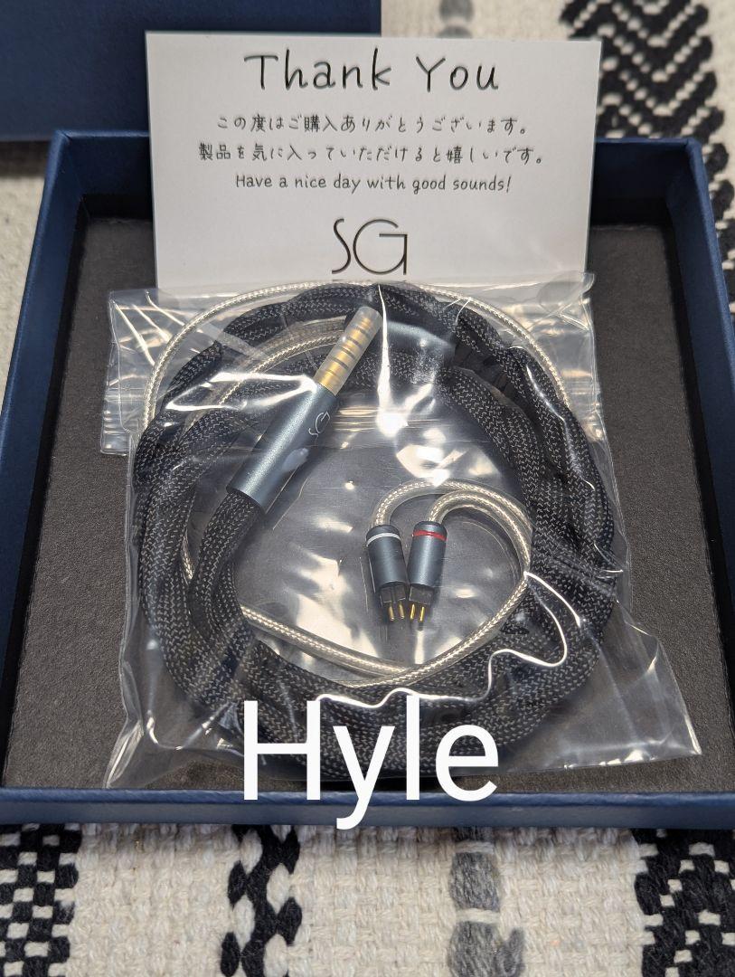 極美品 SoundsGood Hyle 2Pin 4.4mm イヤホンケーブル