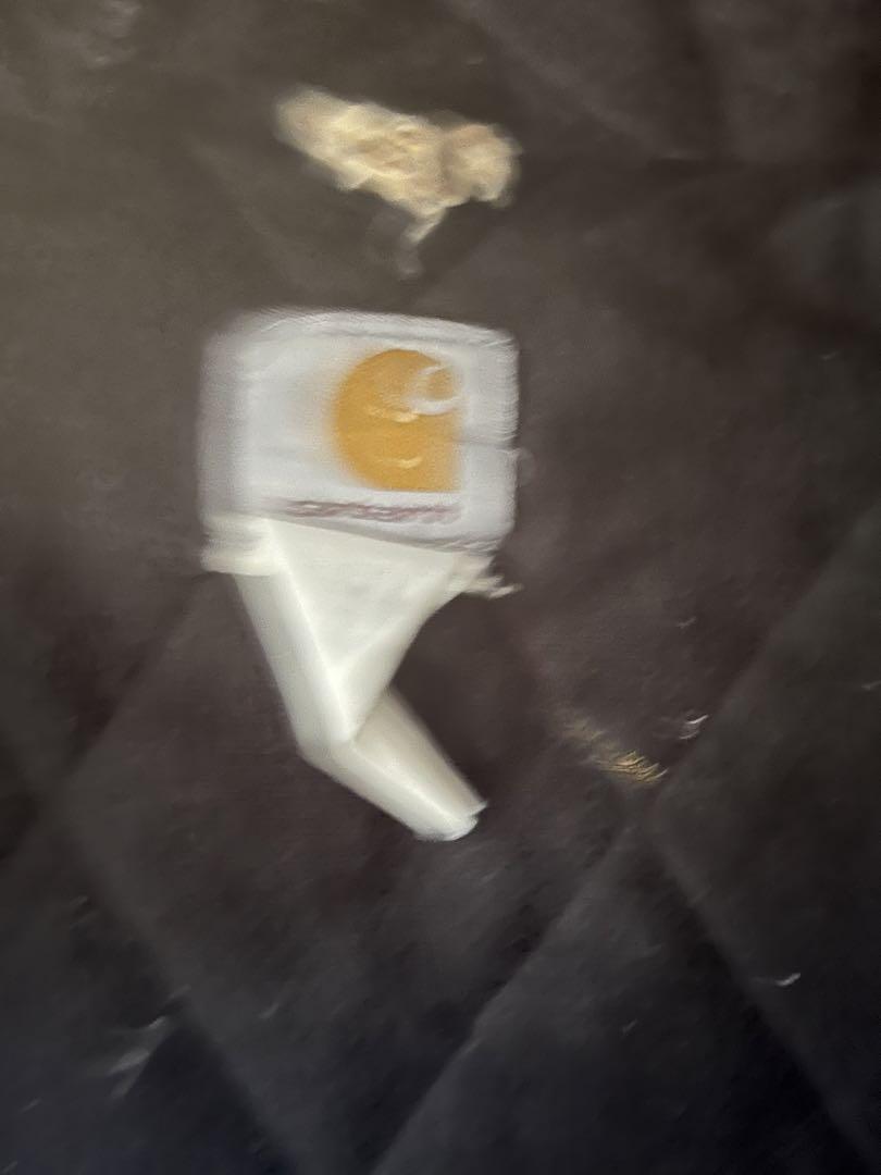 Carhartt アクティブジャケット ベージュ ボロ　ダメージ