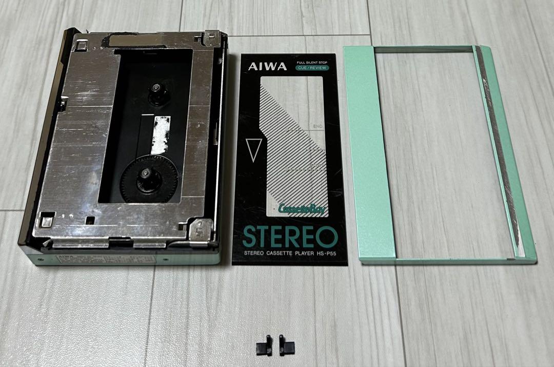 ジャンク AIWA カセットボーイ HS-P55 ステレオカセットプレーヤー