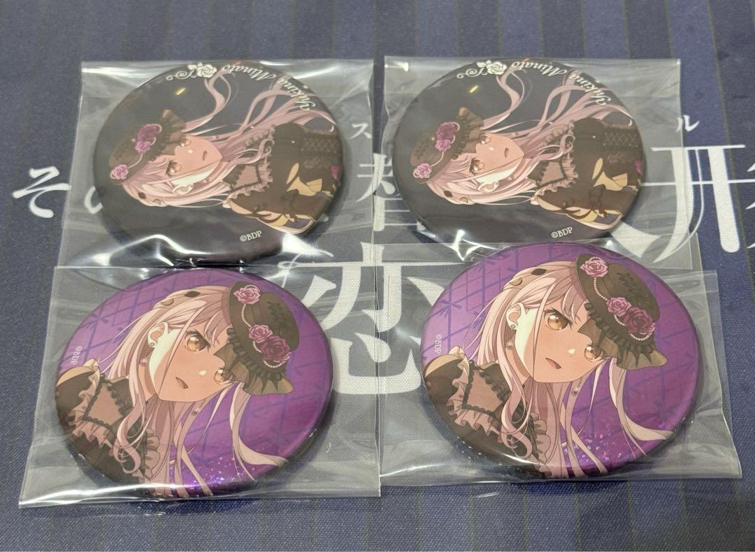 ロゼリア　Stille Nacht, Rosen Nacht 缶バッジ　湊友希那 バンドリ Stille Nacht, Rosen Nacht 缶バッジ 湊友希那