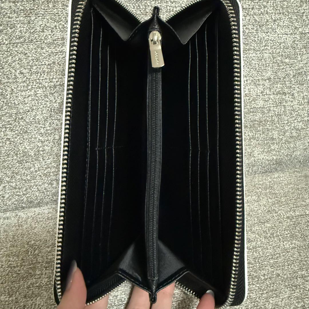 COACH ブラックマルチレザー 長財布