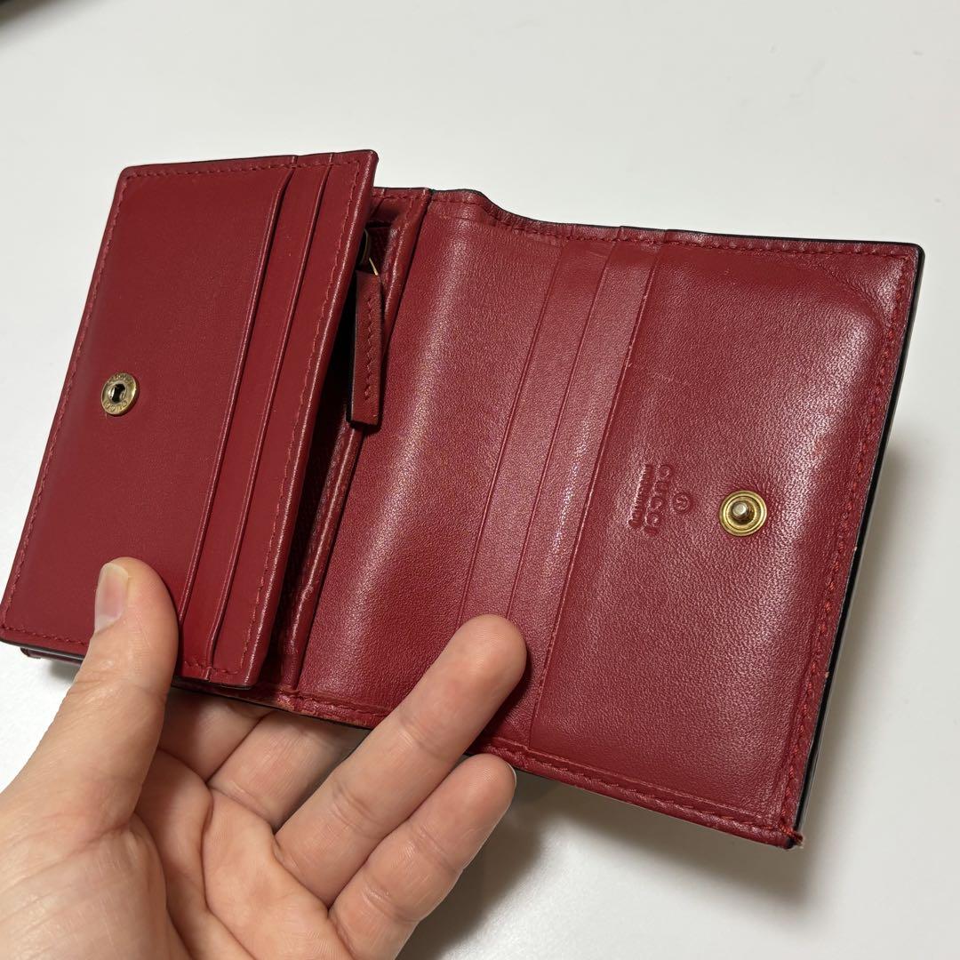 GUCCI さくらんぼ 財布 購入レシート有り GUCCI さくらんぼ 財布 購入レシート有り