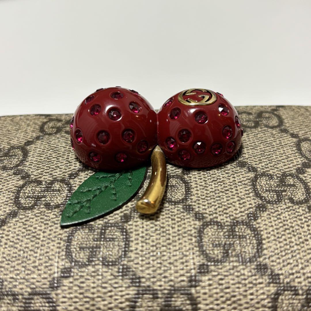 GUCCI さくらんぼ 財布 購入レシート有り