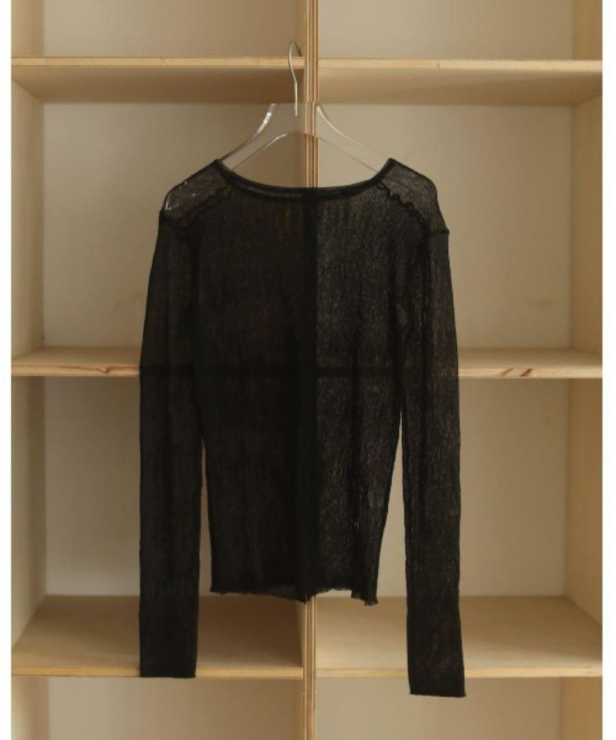 Slit Sheer Knit トゥデイフル
