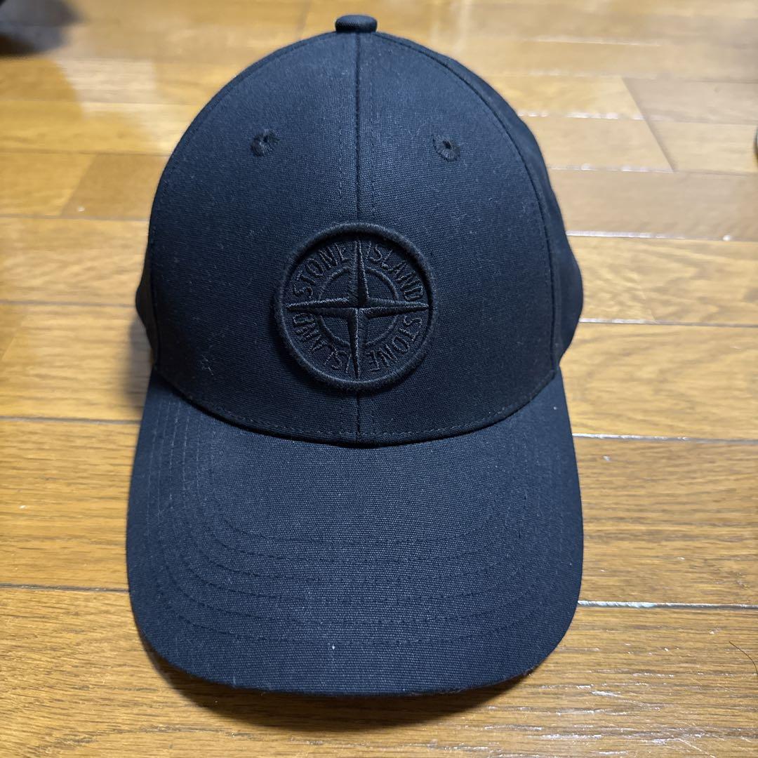Stone  ブラック 黒 キャップ