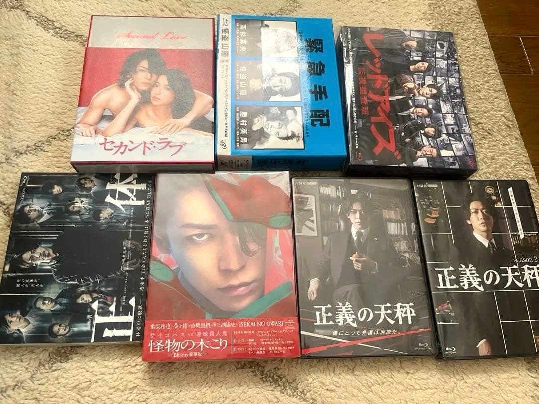 亀梨和也　ドラマ　映画　Blu-ray 7作品セット