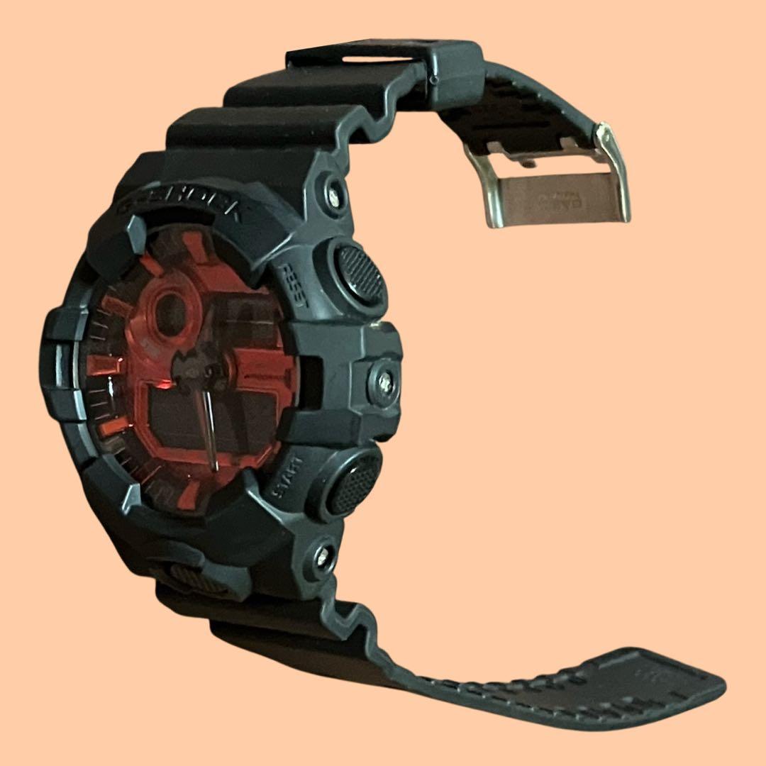 G-SHOCK GA-700AR-1ADR USED品