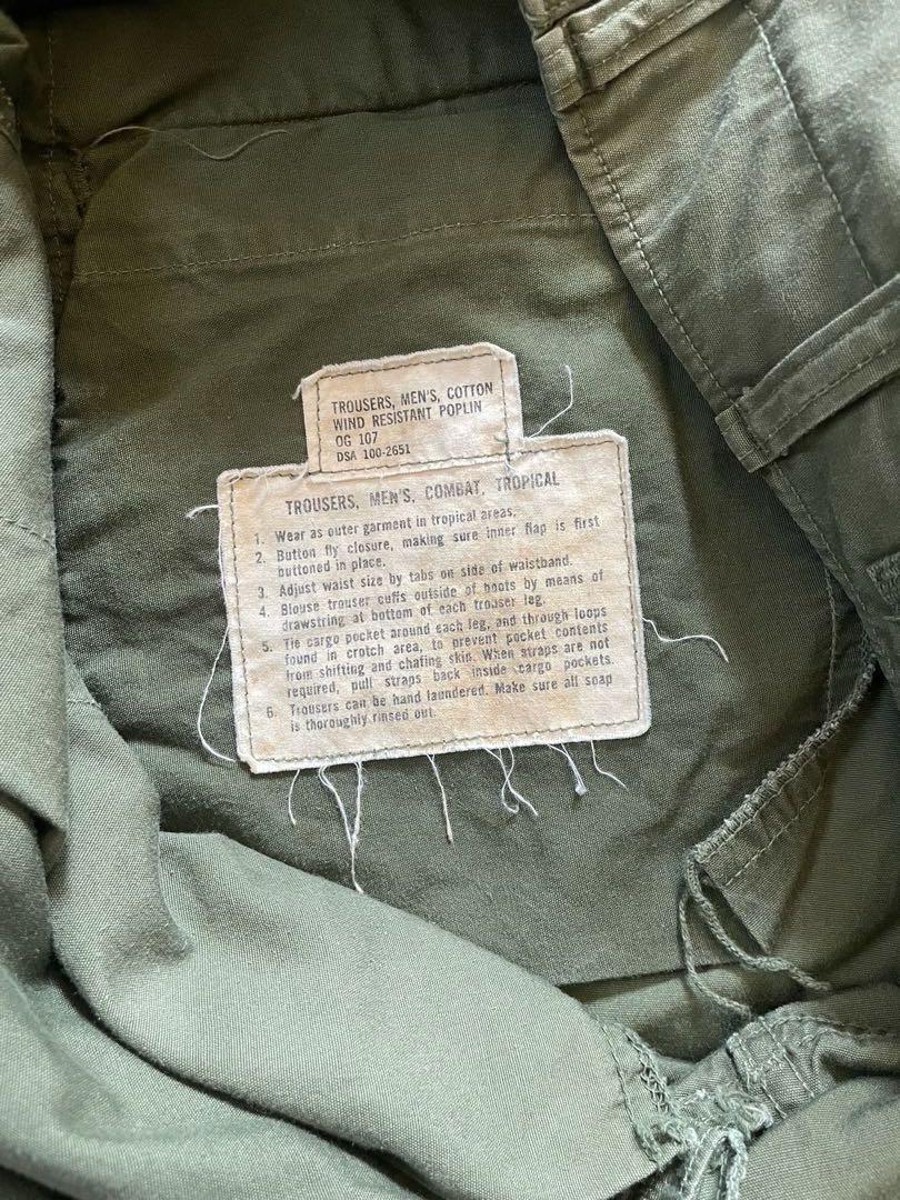 60s US ARMY アメリカ軍　軍用パンツ