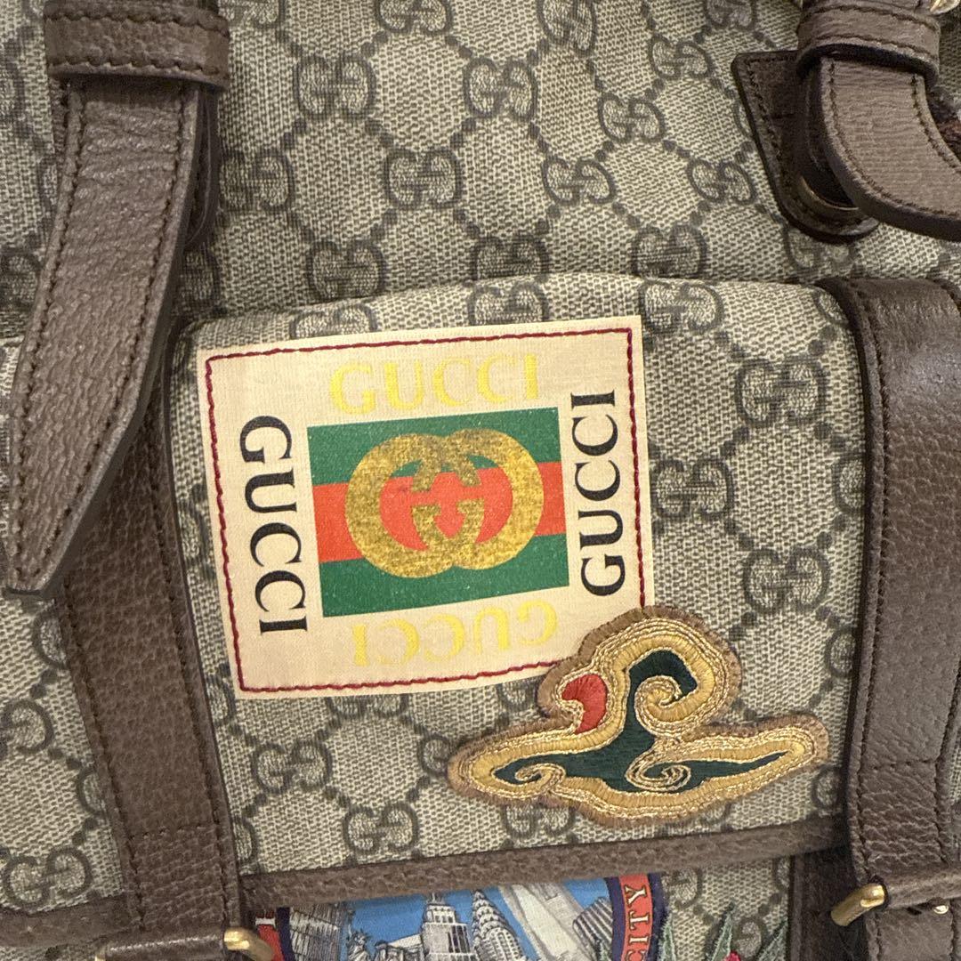 GUCCI パッチワークリュック