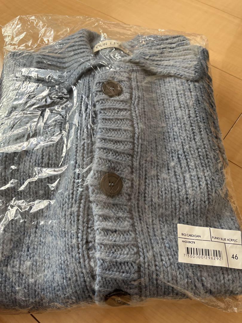 トップス Our legacy BIGCARDIGAN FunkyBlue Acrylic