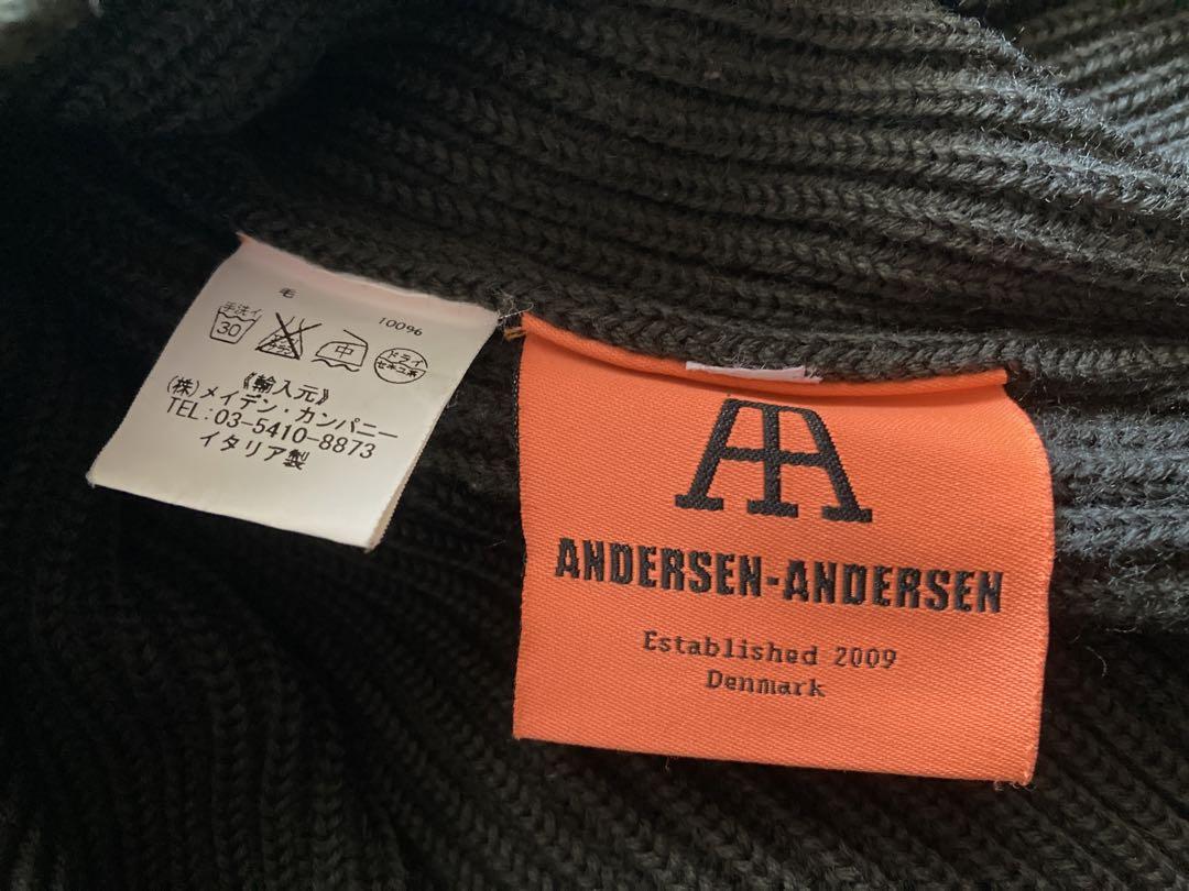 ANDERSEN-ANDERSEN アンデルセンアンデルセン 5Gニット　カーキ