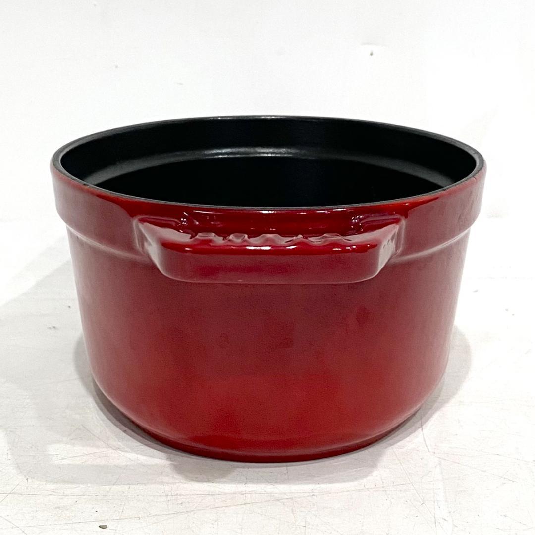 STAUB ストウブ 鍋 ピコ ココット オーバル チェリー 17cm