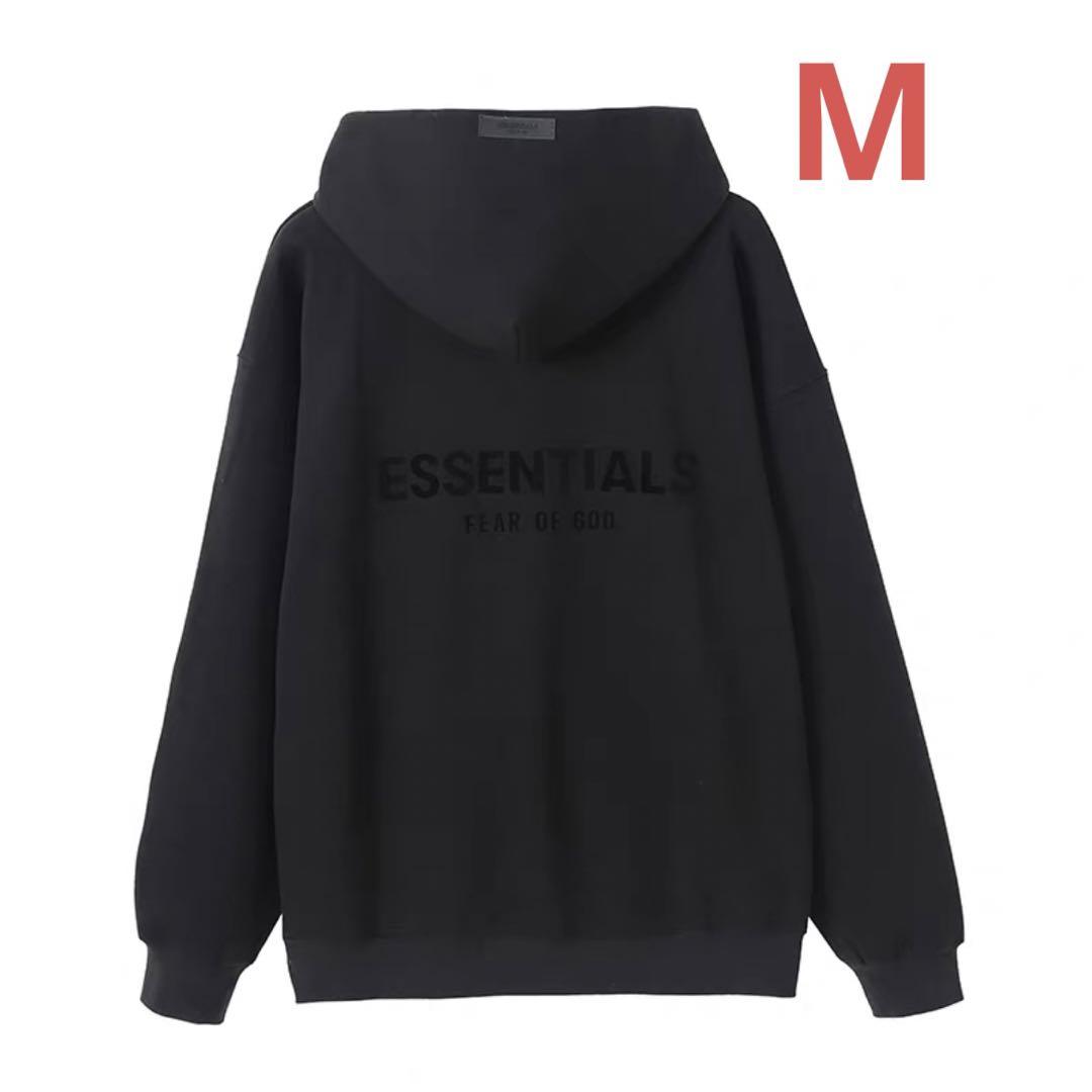 新品 FOG ESSENTIALS エッセンシャルズ パーカー ブラック M