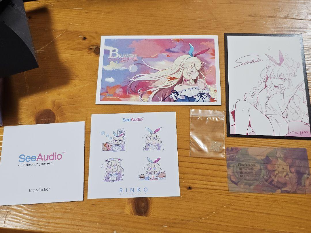 イヤホン SeeAudio BRAVERY AE Limited Edition