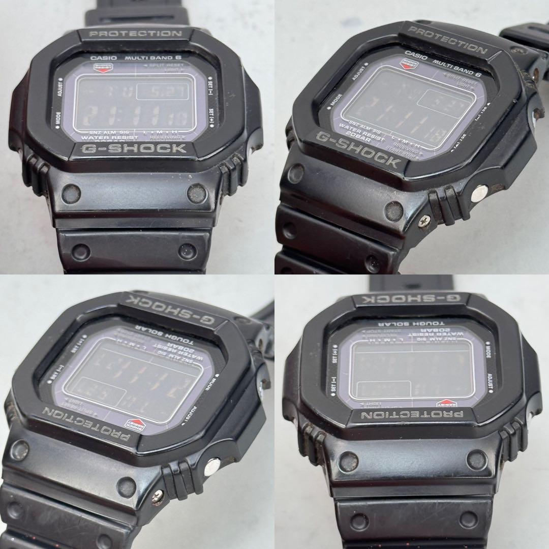 美品 G-SHOCK GW-M5610U 電波ソーラー ブラック 反転液晶 稼働