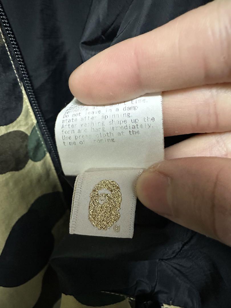 A BATHING BAPE CAMO JACKET