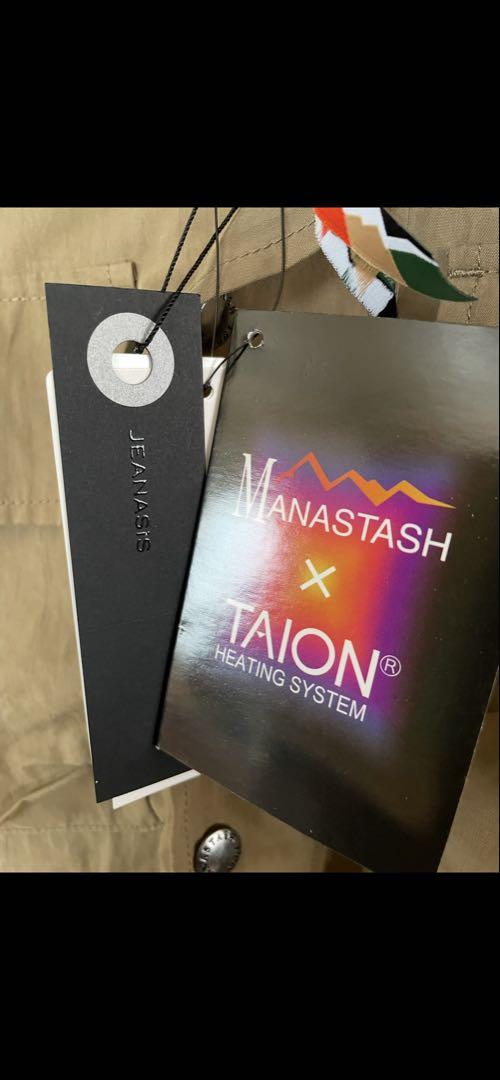 MANASTASH&JEANASISコラボ ヒーティング付コート定価¥33000