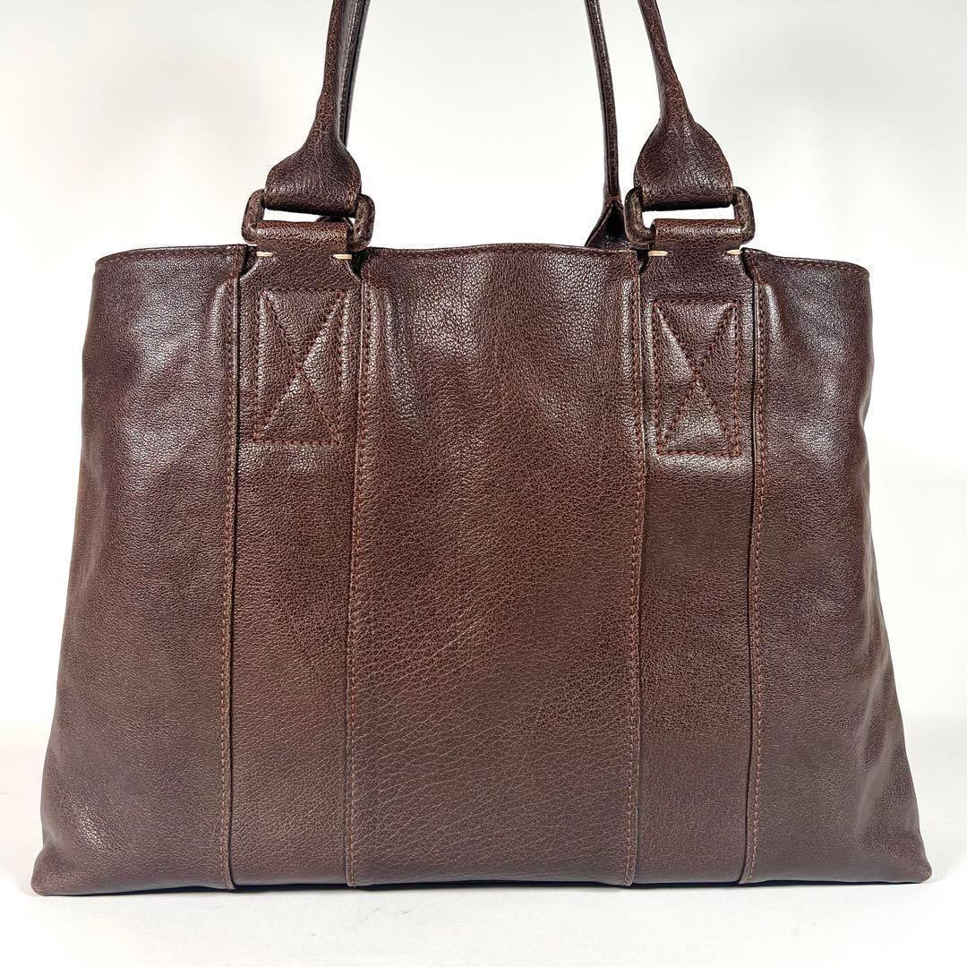 【日本製】 Genten A4 トートバッグ オイルレザー ラウンドジップ ゲンテン バッグ