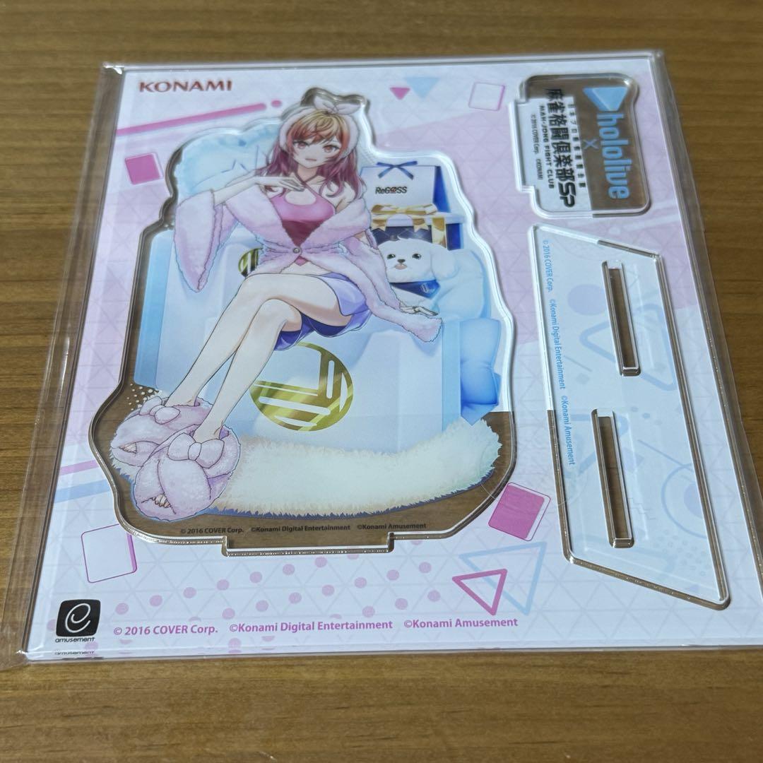 麻雀spコラボ限定アクスタ 一条莉々華 ホロライブ ReGLOSS 一条莉々華 アクスタ 麻雀格闘倶楽部Sp