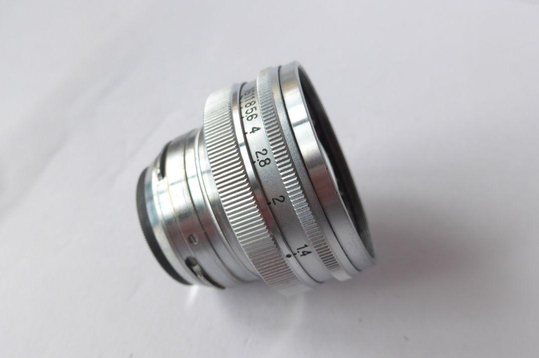 【美品】Nikon　ニコンＳニッコール　5cm　f1.4