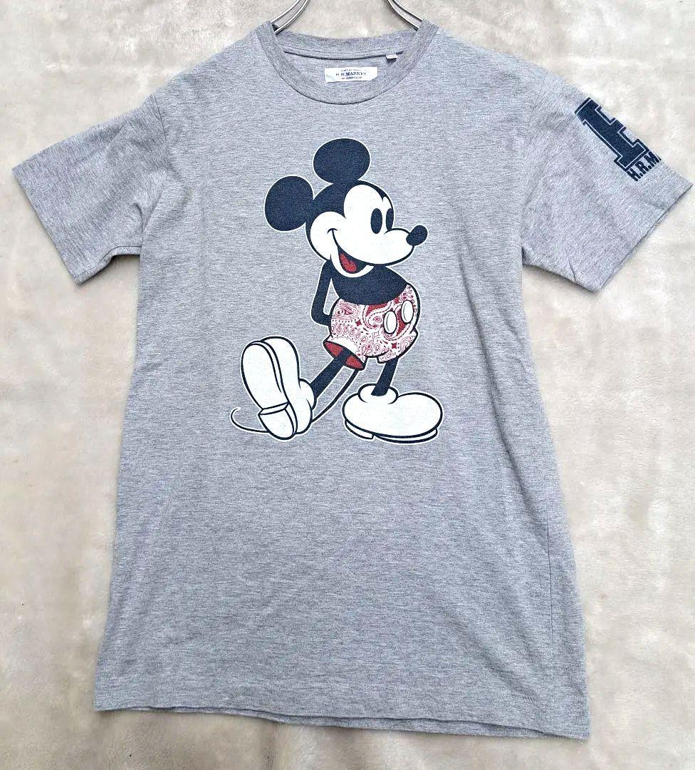 希少コラボ ハリウッドランチマーケット ミッキーマウス Tシャツ