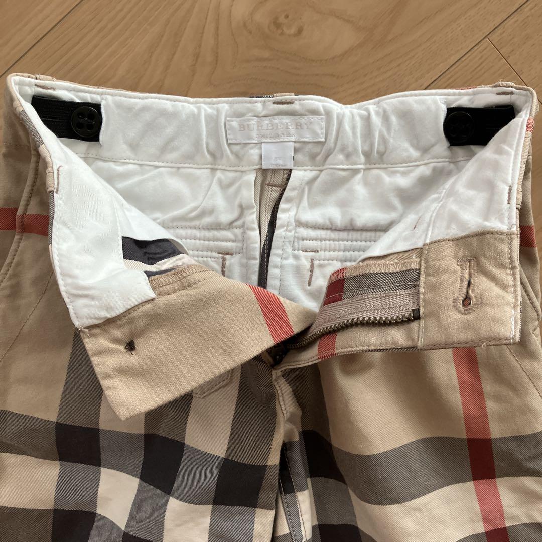 極美品 バーバリー Burberrys ハーフパンツ ベージュ ノバチェック L