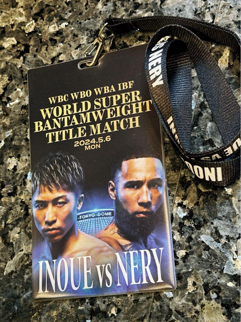井上尚弥 vs ルイス・ネリ】アリーナ席 グッズ（5/6 東京ドーム