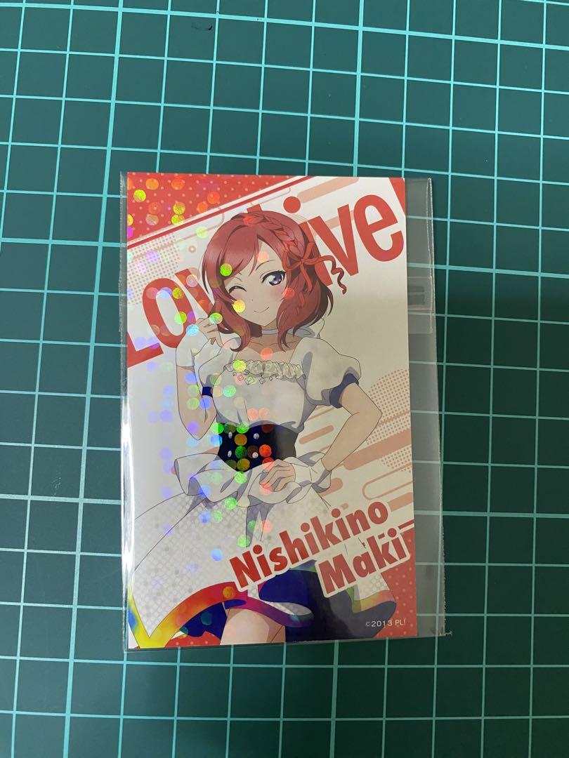 ミニゲーム スクールアイドルパレット D賞 ミニブロマイド 西木野真姫 画像1