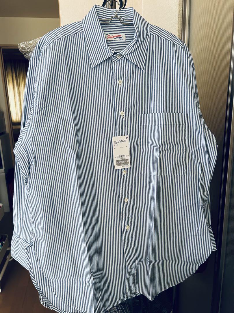 未使用 Spick & Span オックスルーズシャツ ブルー 未使用 Spick & Span オックスルーズシャツ ブルー - メルカリ