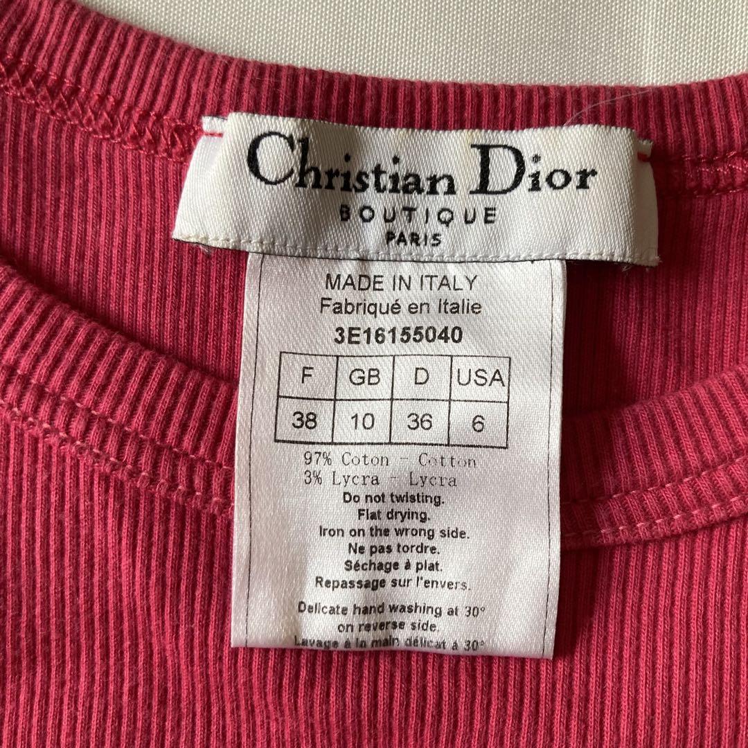 Dior J'ADORE ロゴ タンクトップ ガリアーノ