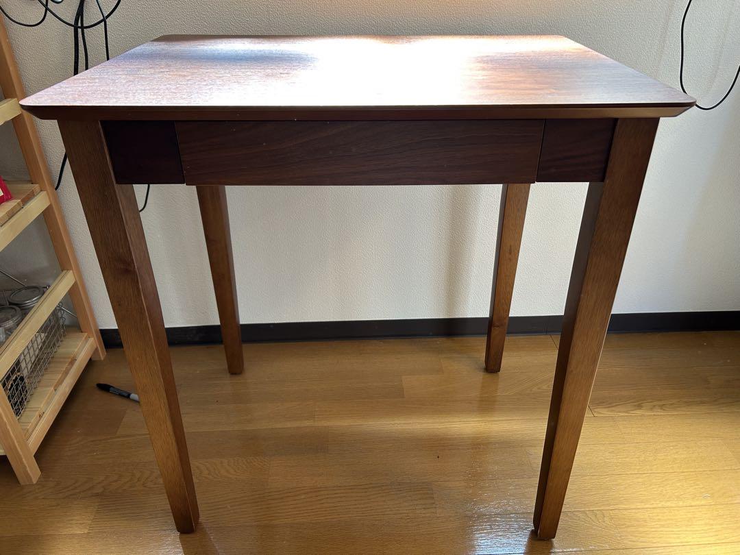ウォールナット　デスク　70cm
