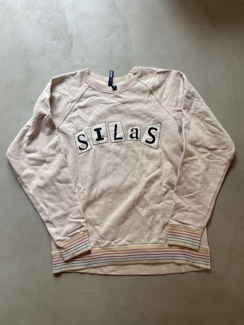 SILAS ベージュ トレーナー M 初期 90s