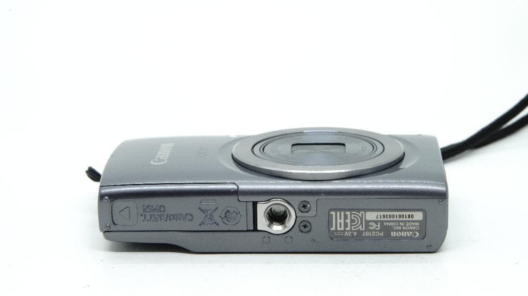 U2097】 Canon IXY 150 グレー キャノン イクシ