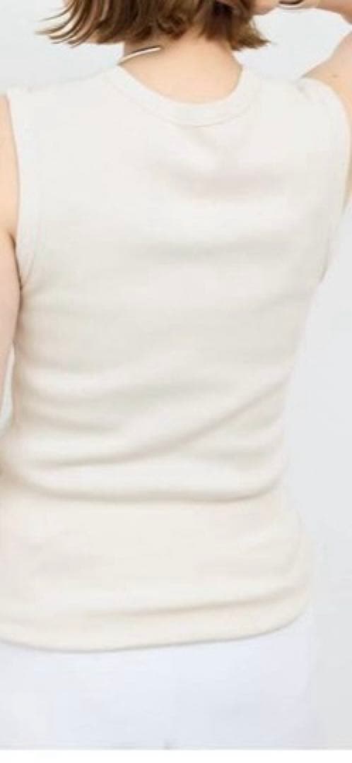 *追加 dignity sleeveless ホワイトC