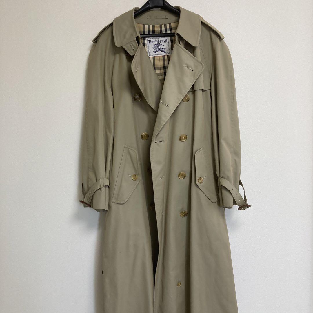 【美品】 バーバリー 90s Burberrys トレンチコート バーバリーズ