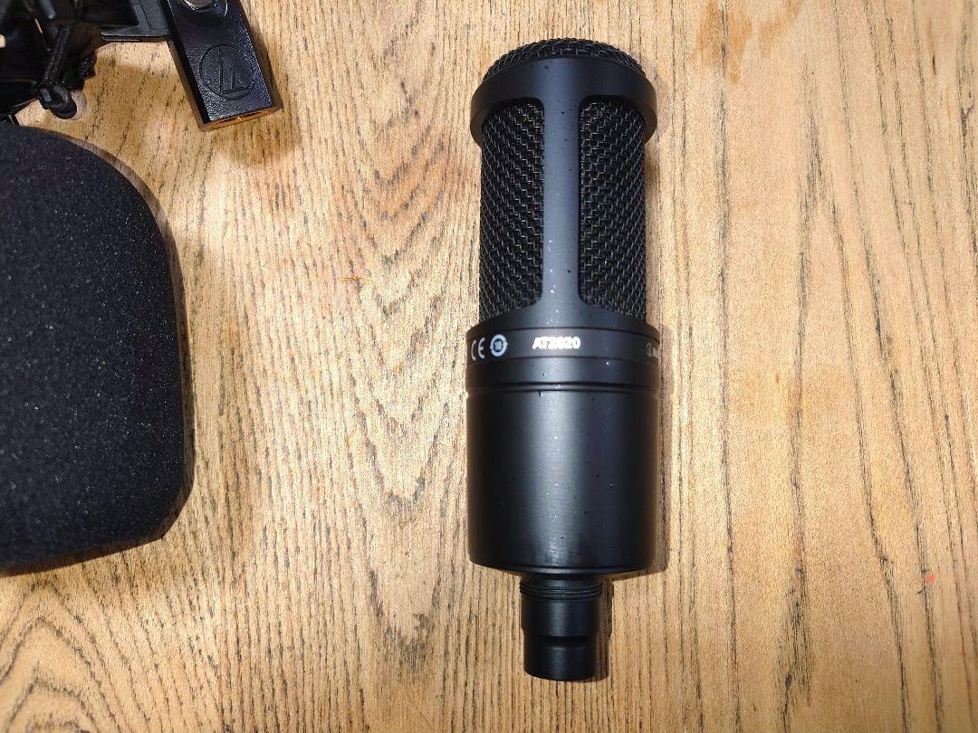 audio-technica AT2020 ＆ 純正ショックマウント セット