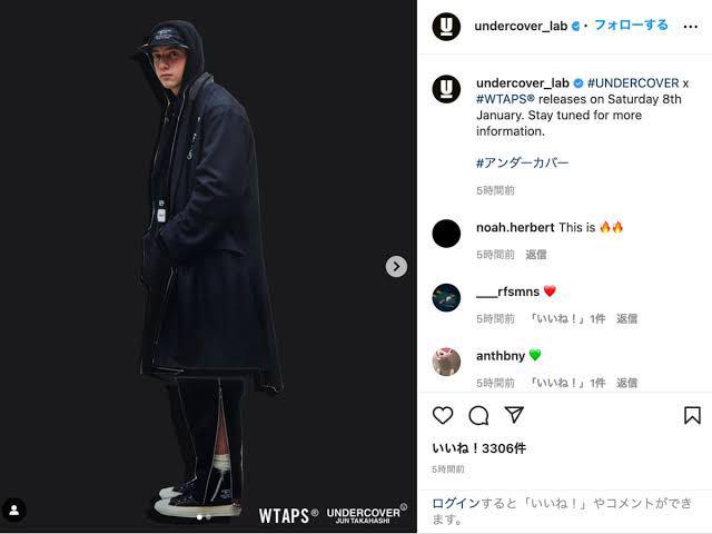 SALE得価⊇ WTAPS JT COAT WOPO SERGE UNDERCOVER c4J5t-m73837763851 最新作新作