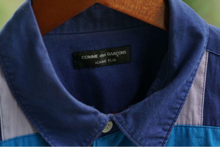 COMME des GARCONS HOMME PLUS パッチワーク シャツ