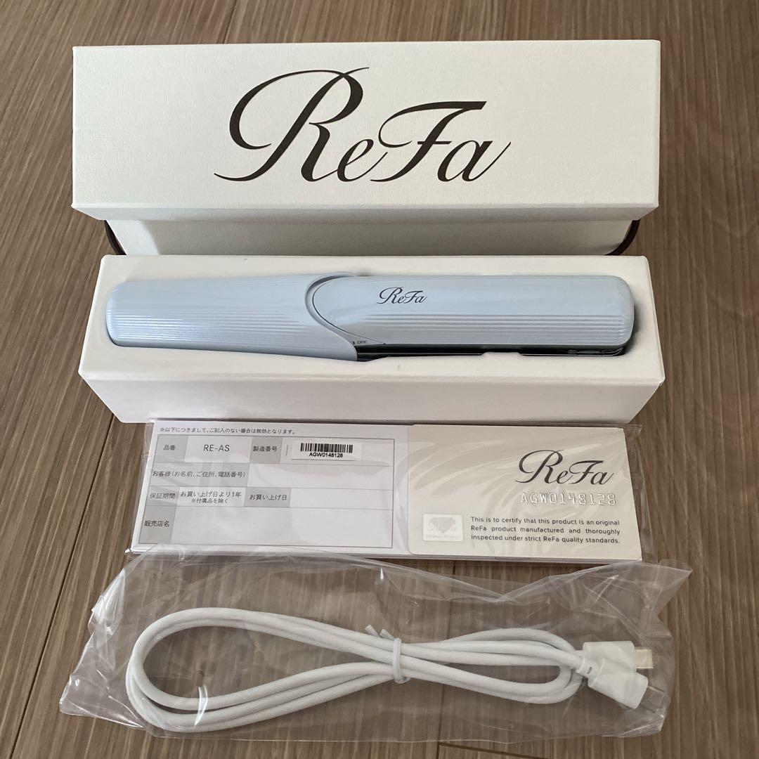 未記入保証付 美品 ReFa フィンガーアイロンRE-AI02A リファ