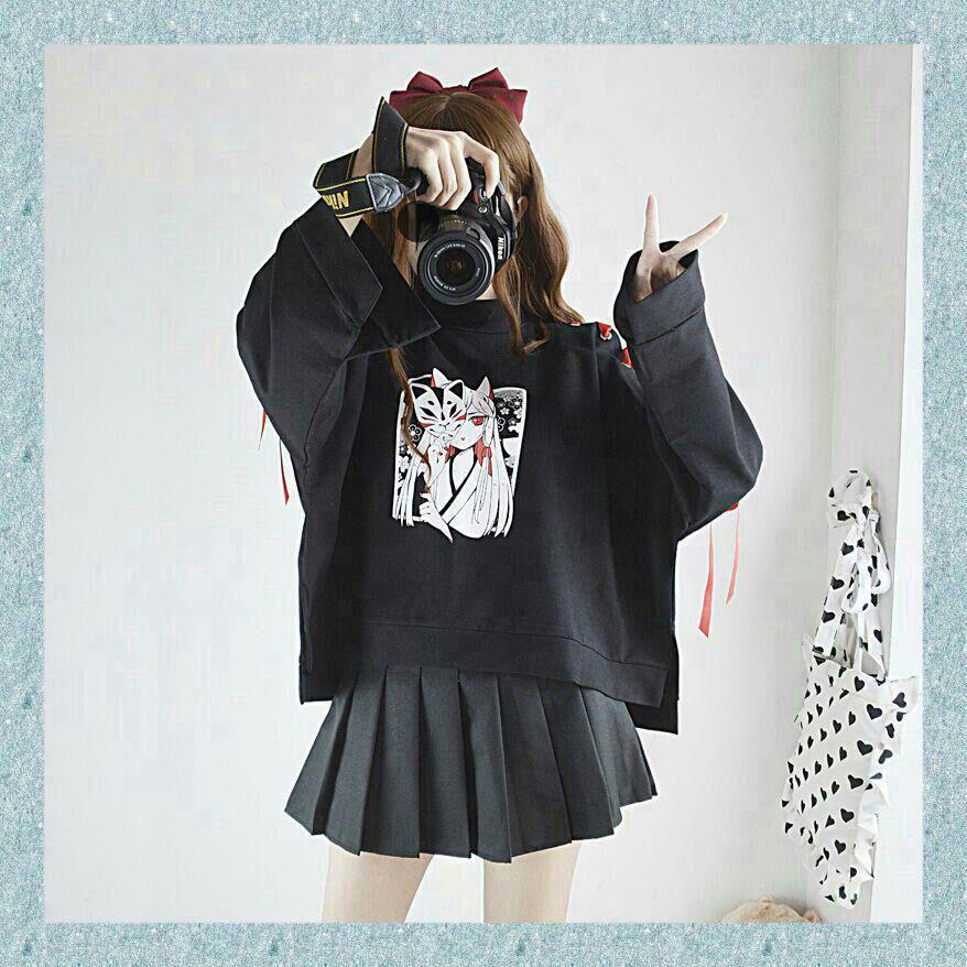 妖狐 暗黒風 バーカー スカート 2点セット Lolita