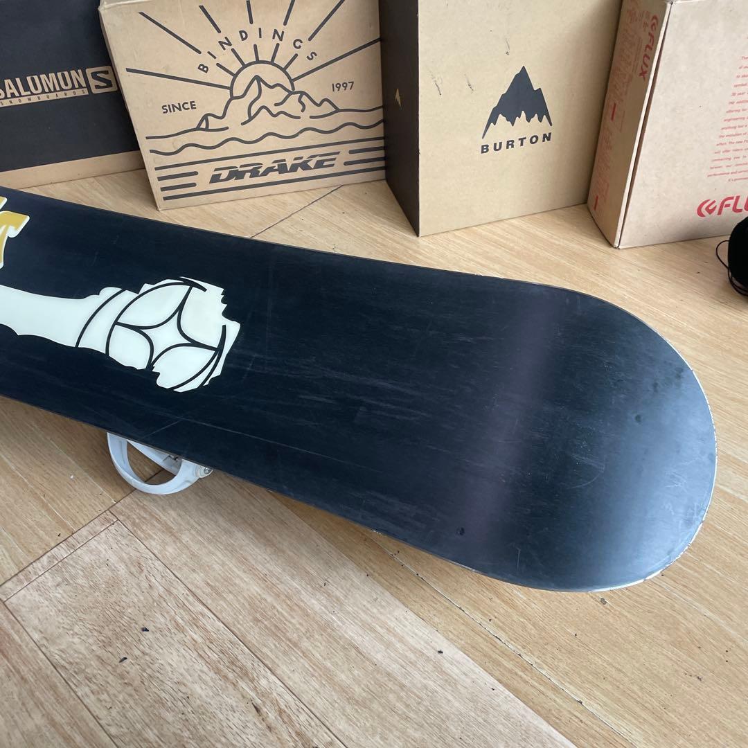 眞空雪板等×HEAD　バインディング付スノーボードセット　OGASAKA製造 眞空雪板等×HEAD バインディング付スノーボードセット OGASAKA