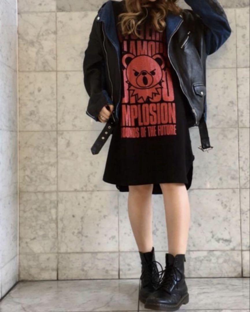 ヒステリックグラマーBEAR IMPLOSIONワンピース　ヒスベア　クマ ヒステリックグラマーBEAR IMPLOSIONワンピース ヒスベア クマ