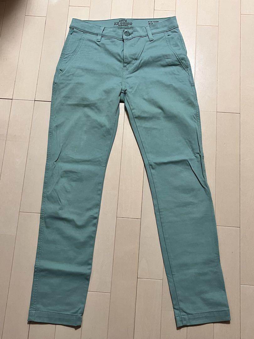 Levi's ミントグリーン チノパン