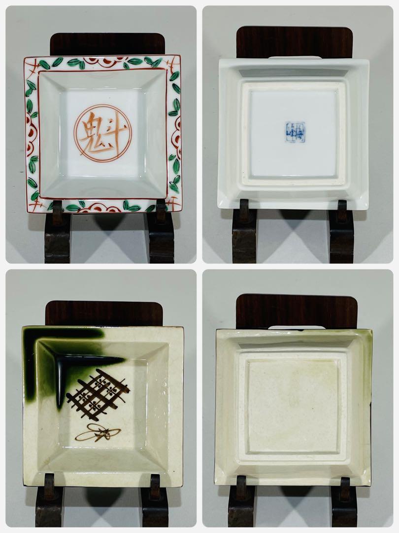 ①掻合塗　木製松花堂　五客　美品　茶道具　懐石道具　送料込