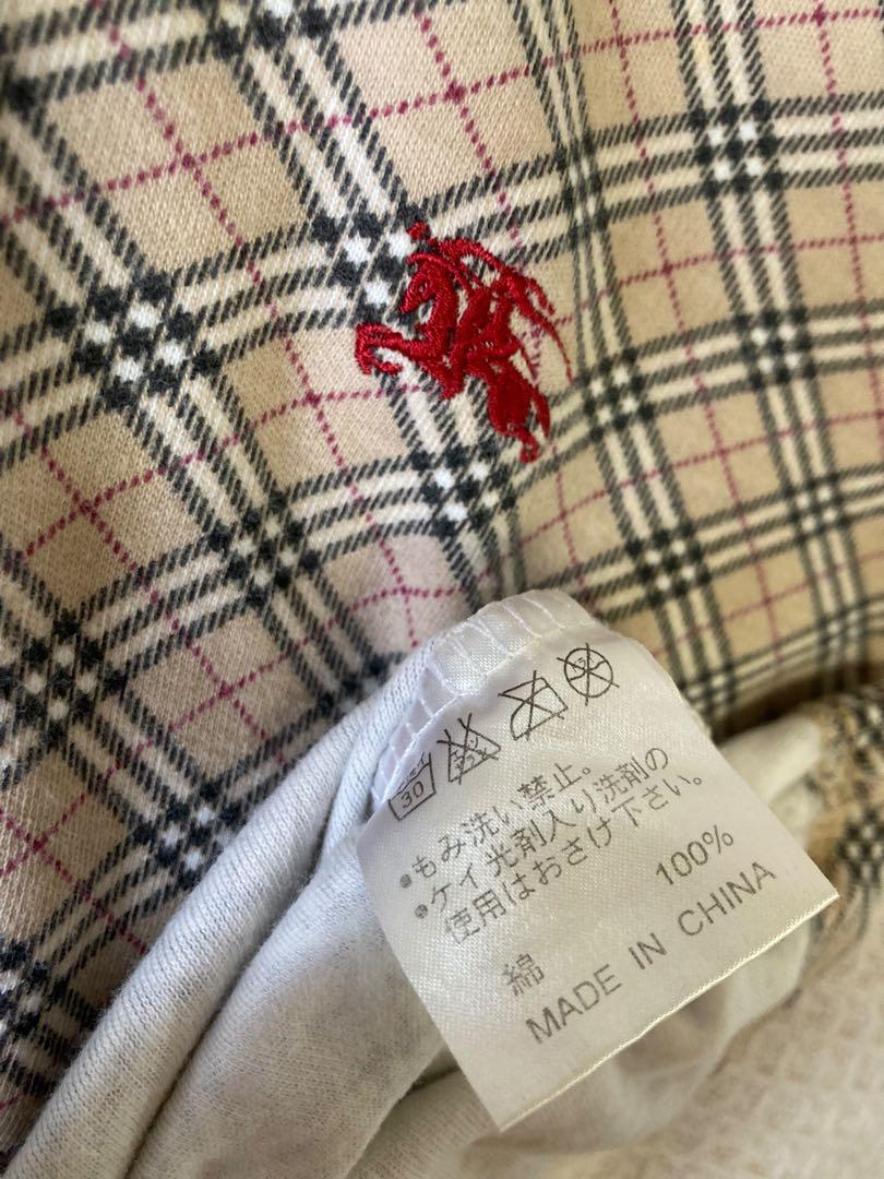 レア✴︎BurberryノバチェックピチT刺繍y2kフェアリーグランジバレエコア