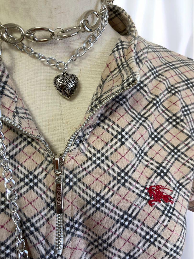 レア✴︎BurberryノバチェックピチT刺繍y2kフェアリーグランジバレエコア