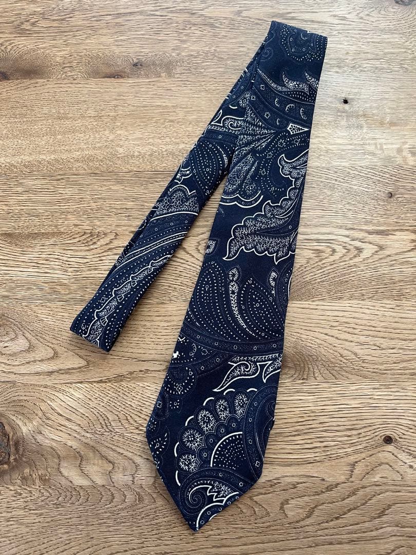 RRL ダブルアールエル ペイズリー タイ ネクタイDOUBLE RL