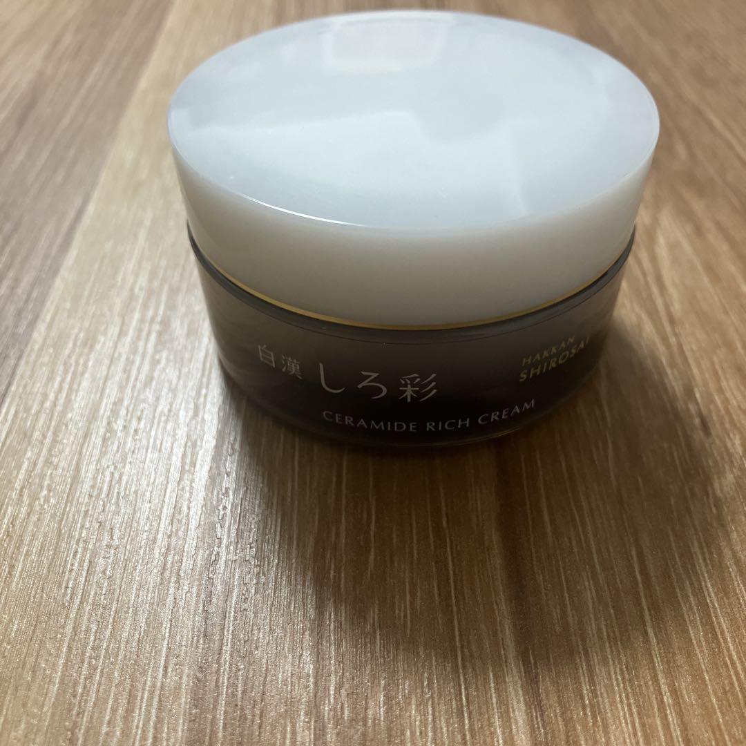 白漢しろ彩Ceramide Rich Cream☓2 美顔器付き 白漢 しろ彩 セラミドリッチクリーム | 白漢 しろ彩 公式