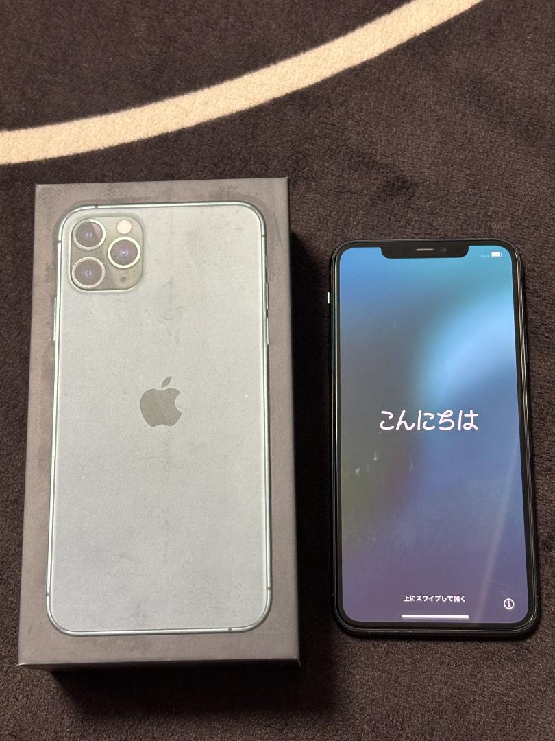 美品　箱付きApple iPhone 11 Pro ミッドナイトグリーン 本体 Amazon.com: Apple iPhone 11 Pro, US Version, 512GB, Midnight