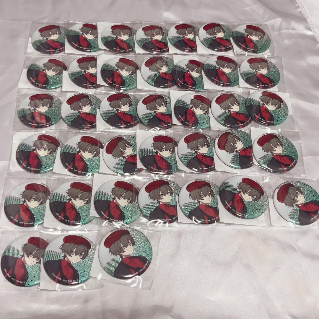 MILGRAM ミルグラム エス 特典缶バッジ新品、♥